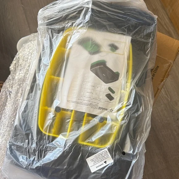 Aerobic Exercise Step Platform with 2 Risers, Adjustable Height Workout Stepper - Picture 7 of 8